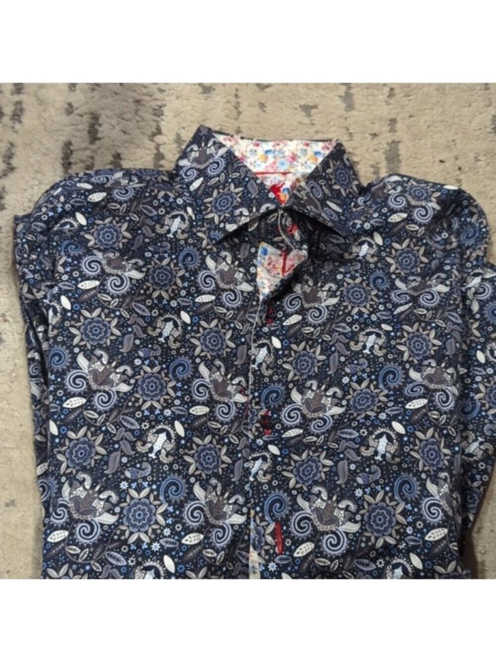Smith dress shirt with floral accents
